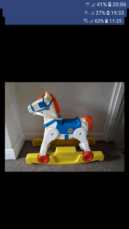 chicco horse rocker